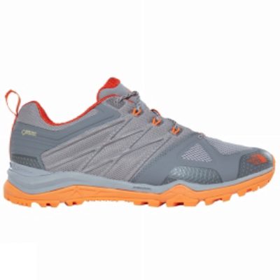 The North Face Mens Ultra Fastpack 2 GTX Shoe Q-Silver Grey/Tibetan Orange